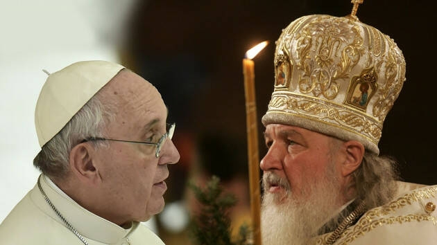 Ucraina. Patriarca Kirill  con il Papa, comune speranza per una pace giusta