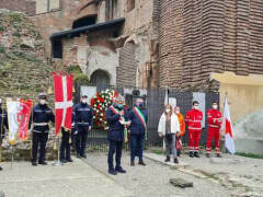 Pavia ha ricordato le vittime del crollo della Torre