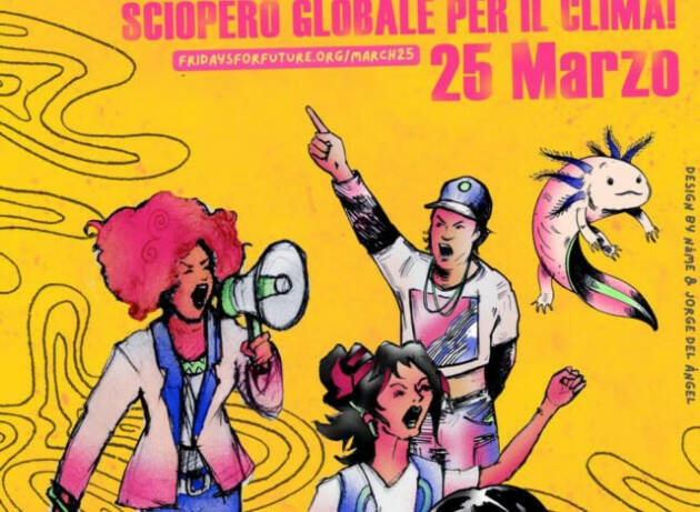 Anche a Cremona 25 MARZO SCIOPERO GLOBALE PER IL CLIMA #PEOPLENOTPROFIT 