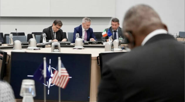 Guerini al Consiglio Atlantico dei Ministri della Difesa della NATO