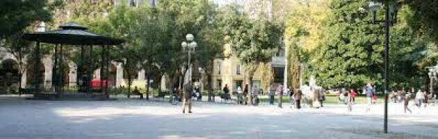 Nuova viabilità e pedonalizzazione vicino a giardini di piazza Roma