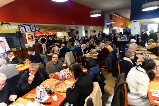 Un successo l’incontro conviviale  con Fabio Bergamaschi