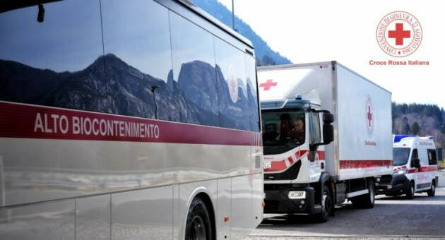 Gli aiuti di Protezione civile e Croce Rossa all'Ucraina