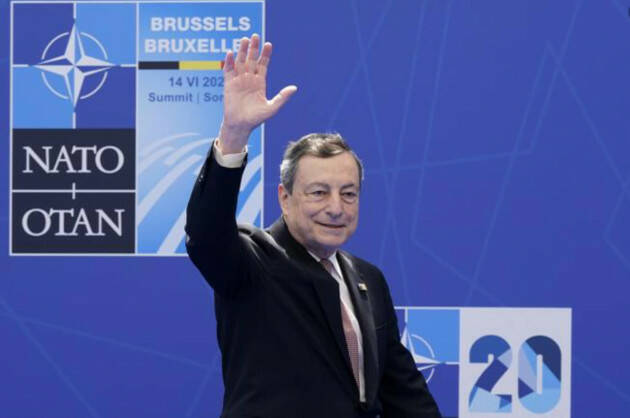 RIFONDAZIONE: DRAGHI GUERRAFONDAIO