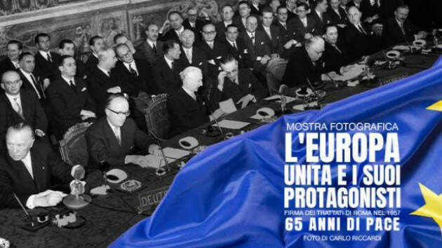 L’Europa Unita e i suoi protagonisti: si apre a Roma la mostra che celebra l’Ue