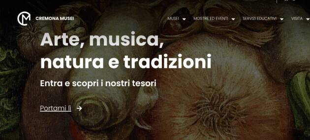 Da ieri è attivo il nuovo sito di Cremona Musei