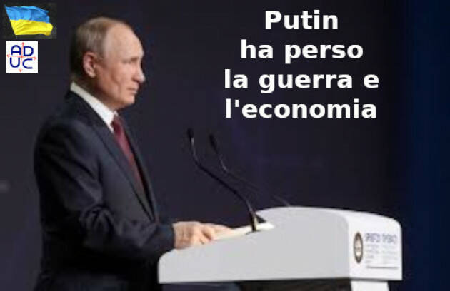 Putin ha perso la guerra e l'economia