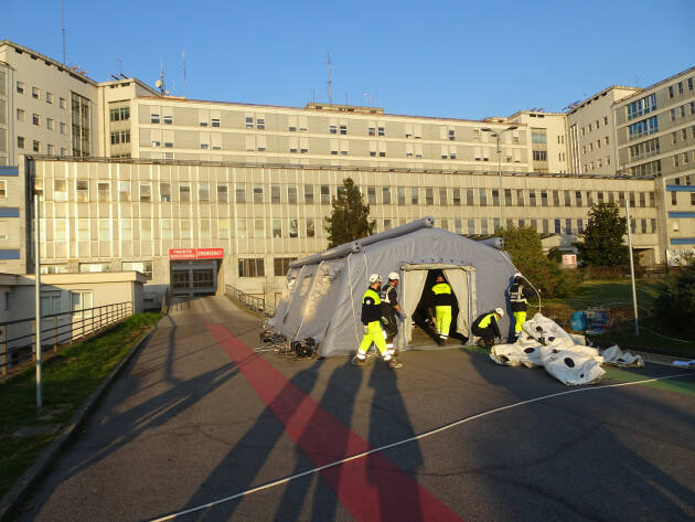 Protezione civile: ieri l'ultimo giorno all'Hub vaccinale di Cremona