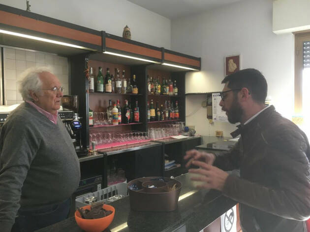 Candidato Sindaco Paolo Losco nel quartiere di Castelnuovo