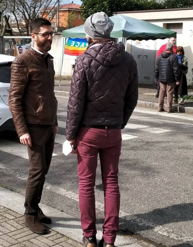 Candidato Sindaco Paolo Losco nel quartiere di Castelnuovo