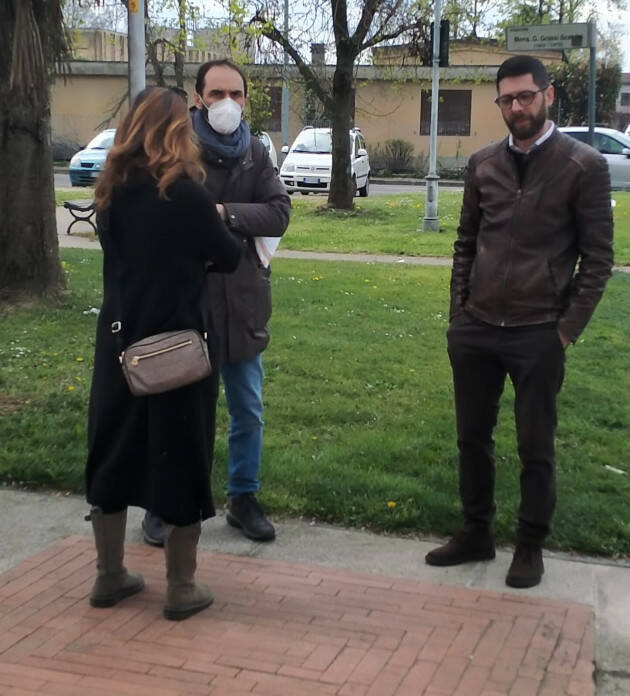 Candidato Sindaco Paolo Losco nel quartiere di Castelnuovo
