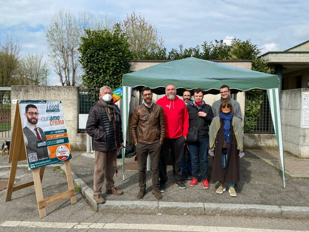 Candidato Sindaco Paolo Losco nel quartiere di Castelnuovo