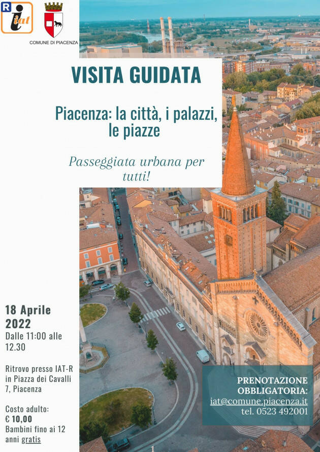 Le visite guidate organizzate dallo Iat-R Piacenza nel mese di aprile