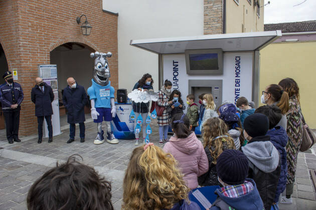 Calvatone: inaugurazione della casa dell'acqua 