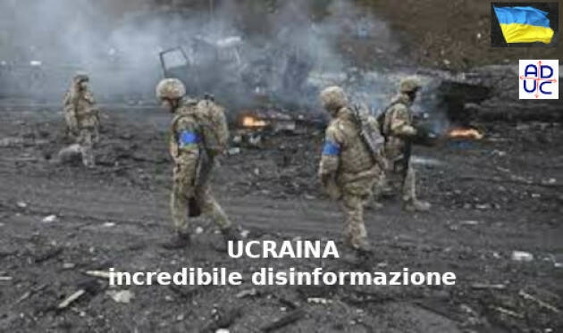 Ucraina: incredibile disinformazione