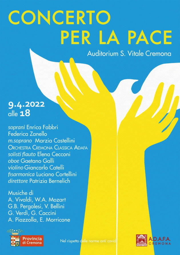 Sabato musica per la pace a San Vitale