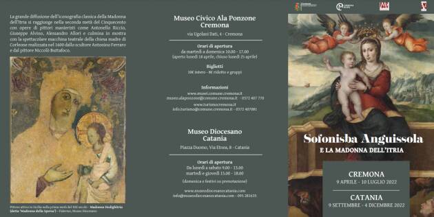 MOSTRA ''SOFONISBA ANGUISSOLA E LA MADONNA DELL’ITRIA''