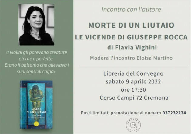 MORTE DI UN LIUTAIO. VICENDE DI GIUSEPPE ROCCA/LIBRERIA DEL CONVEGNO, CREMONA