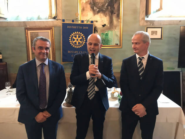Il Dott. Guido Giordana e l’Avv. Franco Tagliaferri nuovi soci del Rotary Club Crema.