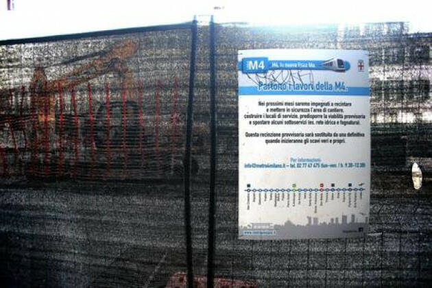 Piazza San Babila a Milano libera dai cantieri M4 a fine aprile 2023