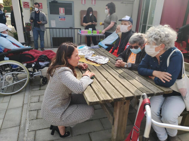 L’assessore Locatelli in visita all’Anffas: ‘il futuro dell’inclusione è fatto di sinergia’