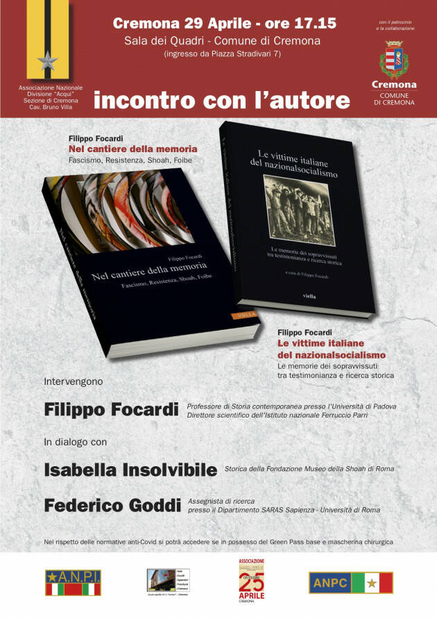 Oniziativa organizzata dall'Associazione Nazionale Divisione Acqui della sez. di Cremona