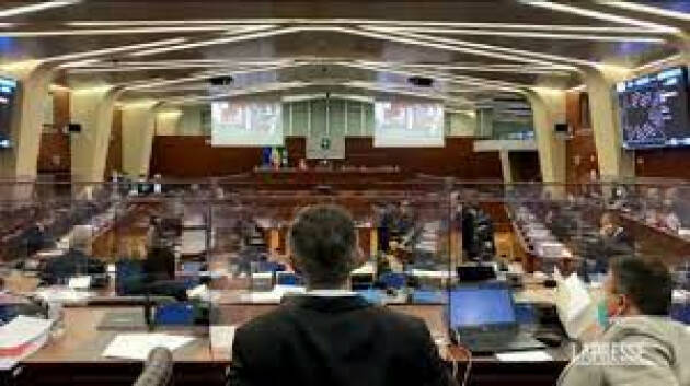 Fontana e Moratti assenti in aula durante la Commissione Covid. 