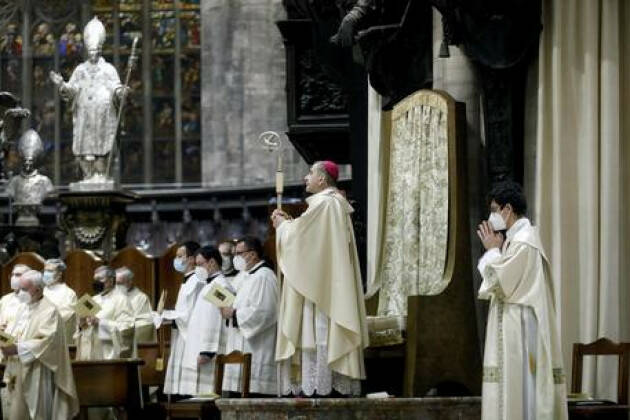 Arcivescovo Milano, celebriamo una Pasqua di tenebre