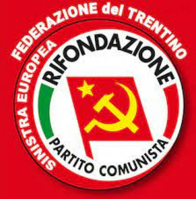 COMUNICATO RIFONDAZIOE - NOI NON ABBIAMO L’ELMETTO