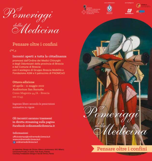 Brescia: I Pomeriggi della Medicina - Pensare oltre i confini -
