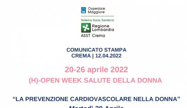 CREMA  (H)-OPEN WEEK SALUTE DELLA DONNA