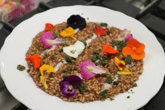 Online la ricetta di traveleat ''Risotto con cioccolato fondente''