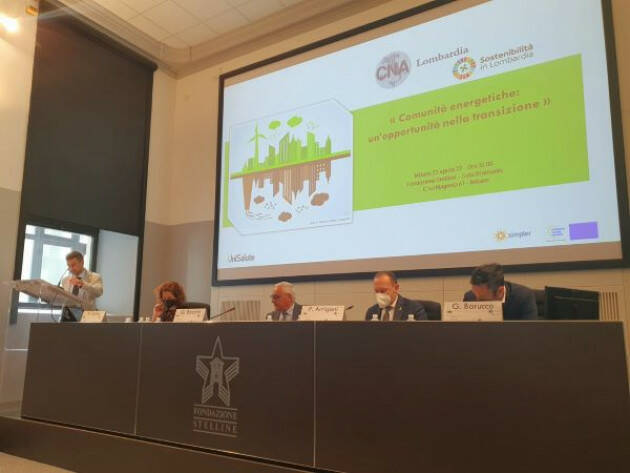 CNA Lombardia: Le comunità energetiche  sono  già oggi il futuro 