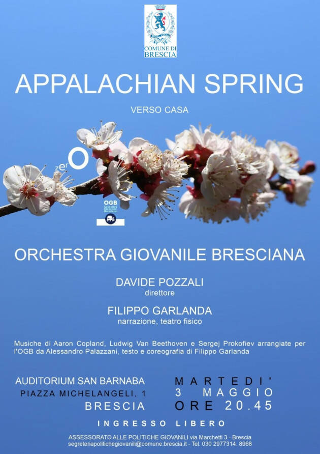  Brescia: APPALACHIAN. CONCERTO PER UNA CITTADINANZA ATTIVA