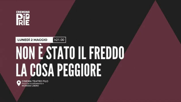 Comitato Cremona Pride  Spettacolo teatrale al Filo - lunedì 2 maggio 2022