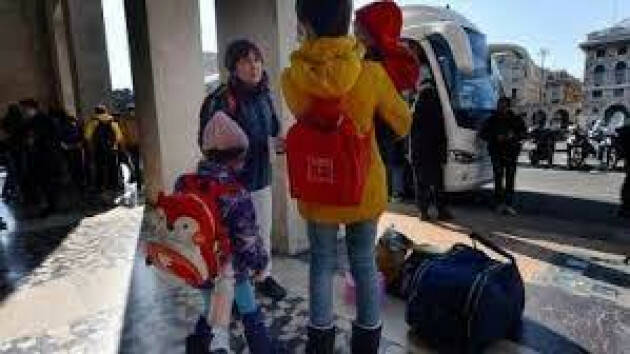 Contributo per i profughi ucraini, attiva la piattaforma della Protezione Civile