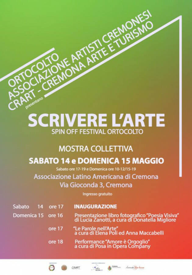 A.A.C. festival 'scrivere l'arte' spin off festival ortocolto