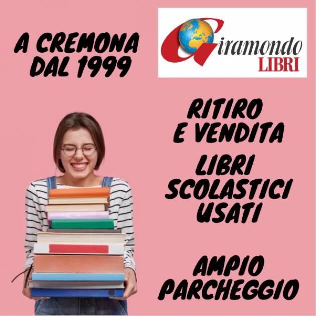 Cremona Giramondo Libri anche quest’anno ritira e fornisce libri usati per le scuole