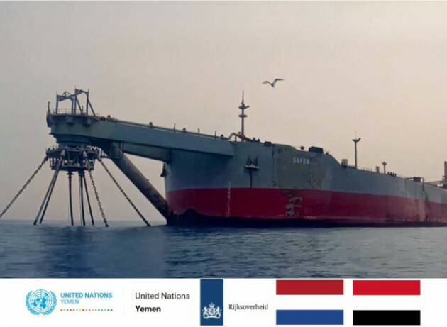 33 milioni di dollari per evitare un disastro petrolifero nel Mar Rosso, ma ce ne vogliono 144