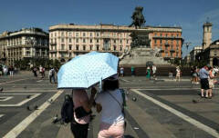 Fino a 35 gradi nel weekend a Milano - Ciclone 'Hannibal'