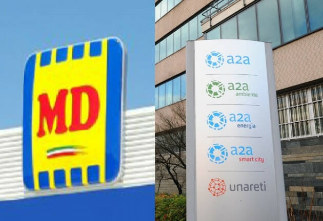 Milano A2A elettrifica 31 punti vendita MD