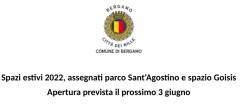 Bergamo: Spazi estivi 2022, assegnati parco Sant'Agostino e spazio Goisis