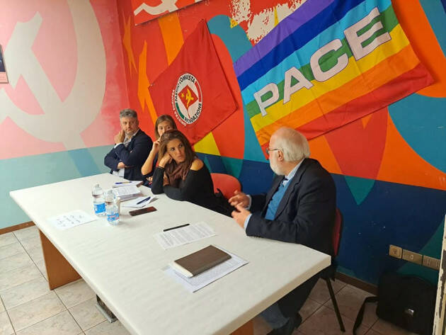 Rif.Comunista :2 GIORNI IN LOMBARDIA I CON MANIFESTA -GRUPPO PARLAMENTAR PAP/PRC-SE