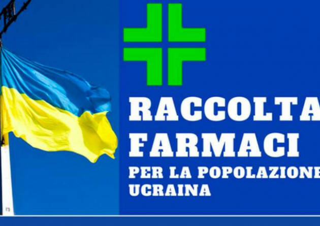 Raccogliamo farmaci per l'Ucraina