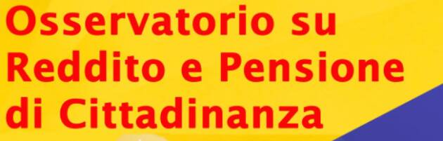 Osservatorio su Reddito e Pensione di Cittadinanza