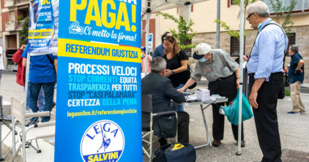 (CR) REFERENDUM GIUSTIZIA, LA LEGA IN PIAZZA PER ROMPERE IL MURO DEL SILENZIO