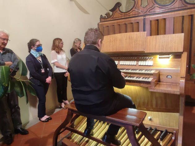 Carlo Sforza Francia, il ‘suo’ organo ora risuona nei locali della Fondazione san Domenico