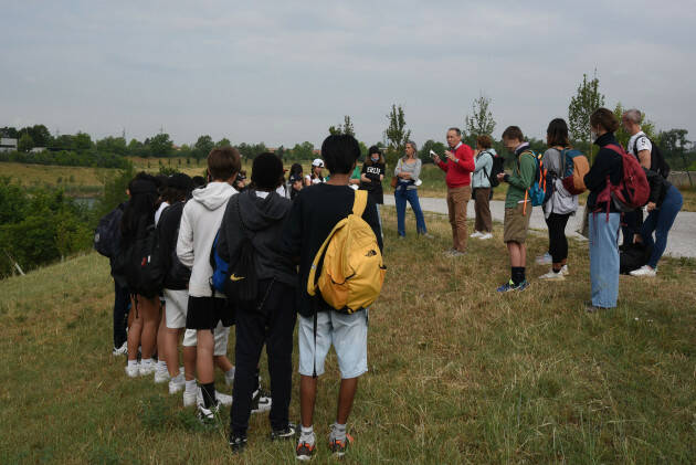 Brescia: Visita scuole con assessore Capra al Parco delle Cave