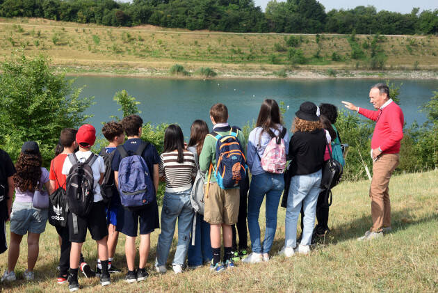 Brescia: Visita scuole con assessore Capra al Parco delle Cave