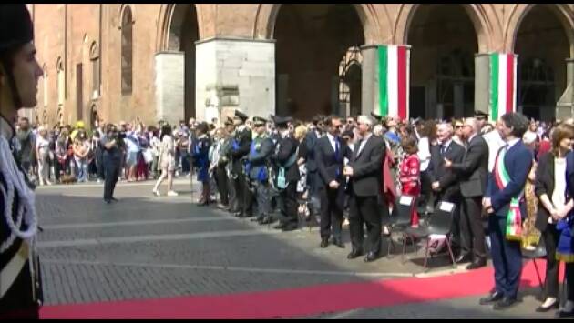 Cremona La celebrazione  del 2 giugno 2022 Festa Repubblica Italiana nata nel 1946 